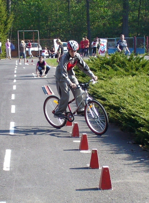 Okresní kolo dopravní soutěže mladých cyklistů 