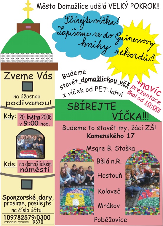 Domažlice do knihy rekordů 