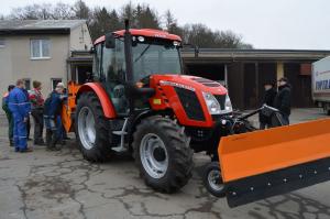 Nový traktor DTS Domažlice.