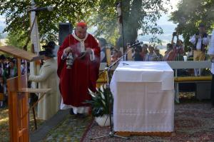 Arcibiskup Dominik Duka na Vavřinečku v roce 2018. Foto: (bub)